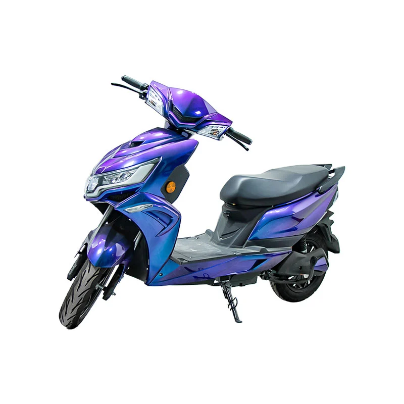 Elektrisk motorcykel med pedaler 72v 12 tommer 2000W