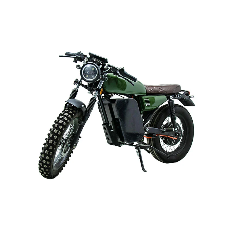 Off road elektrisk motorcykel med 17 tommer 2000w