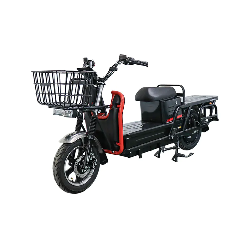 To hjul el -last motorcykel